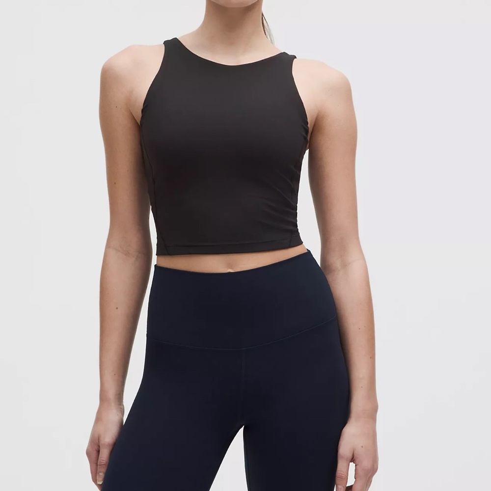 Lululemon Align High-Neck Black Tank Top size 6